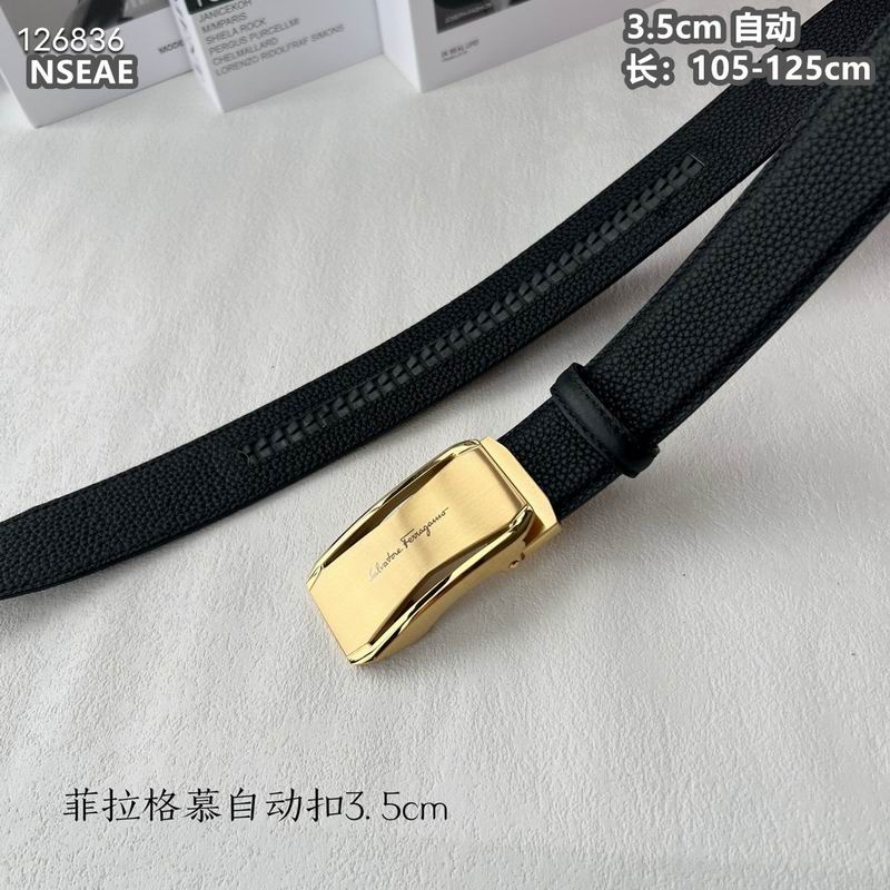 Ferragamo belt 35mmX105-125cm 8L112